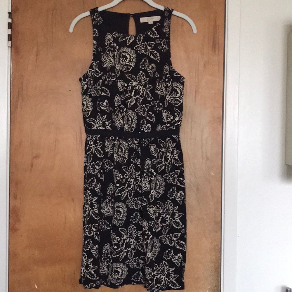 Flowered LOFT dress
